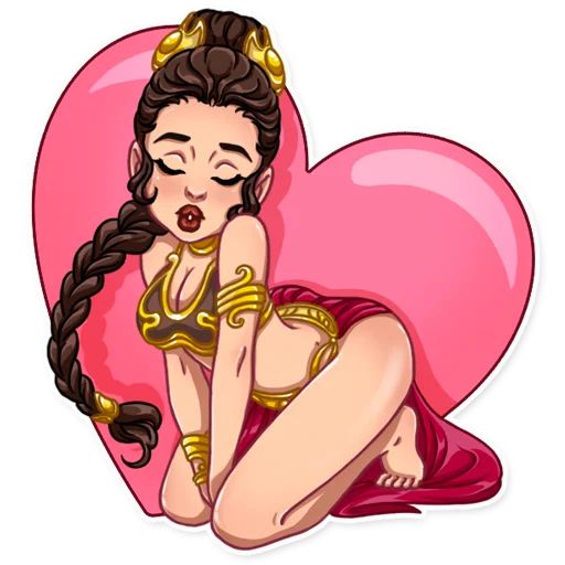 Sticker “Princess Leia-2”
