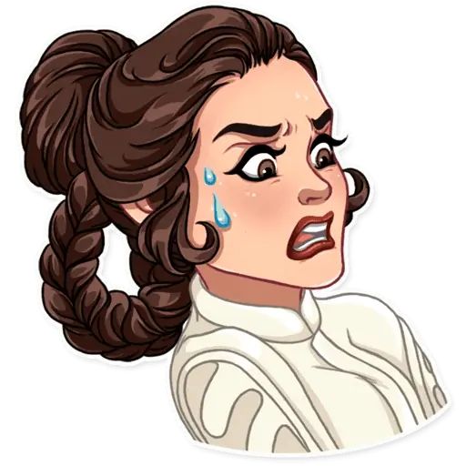 Sticker “Princess Leia-4”