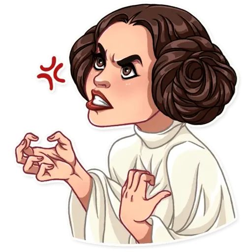 Sticker “Princess Leia-8”