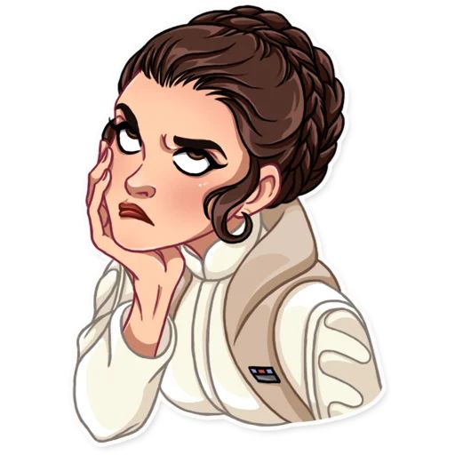 Sticker “Princess Leia-9”
