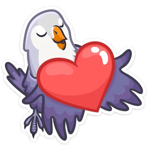 Sticker “Lovebirds-2”