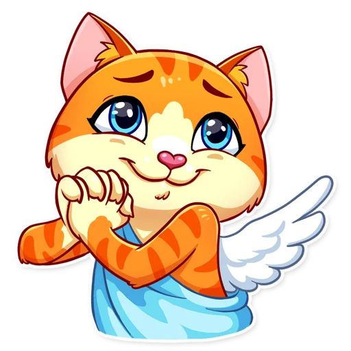 Sticker “Cupid Cat-9”