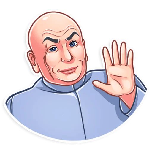 Sticker “Dr. Evil-5”