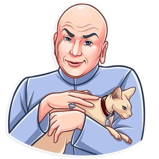 Sticker “Dr. Evil-8”