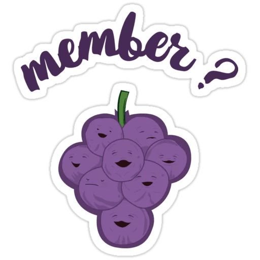 Sticker “Member Berries-10”