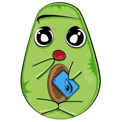 Sticker “Babycado-3”