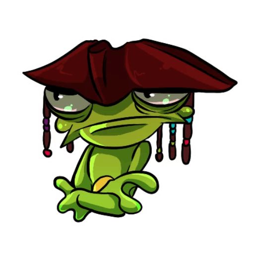 Sticker “Ozzy the Frog-11”