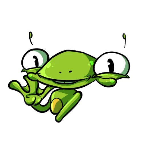 Sticker “Ozzy the Frog-3”