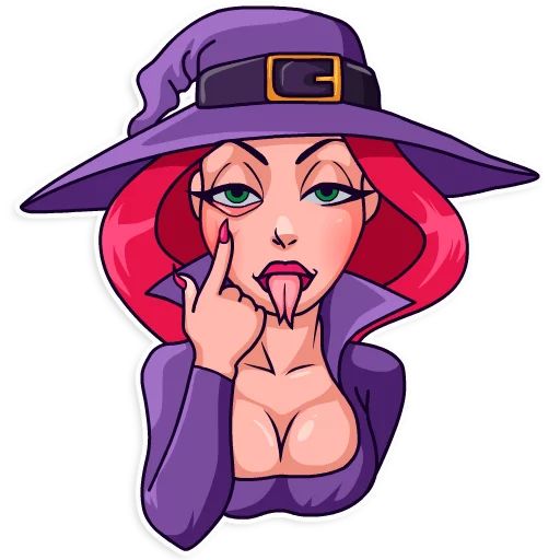 Sticker “Morgana the Witch-6”