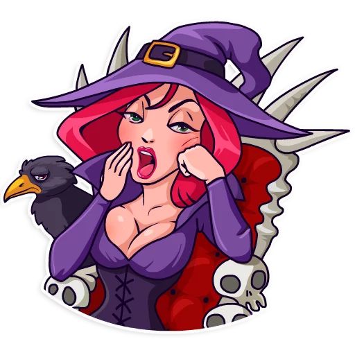 Sticker “Morgana the Witch-8”