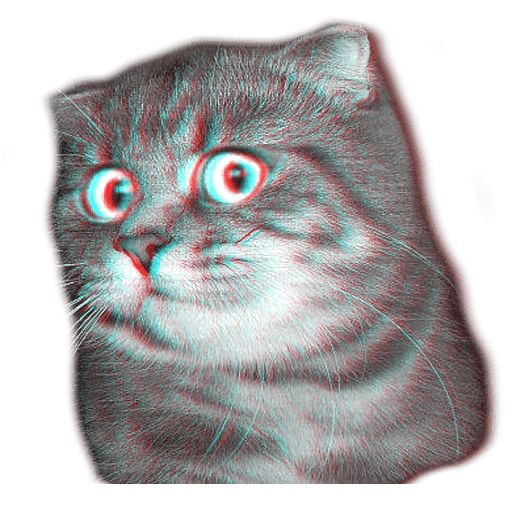 Sticker “Surprised Cat-8”