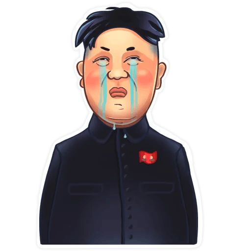 Sticker “Kim Jong-un-4”