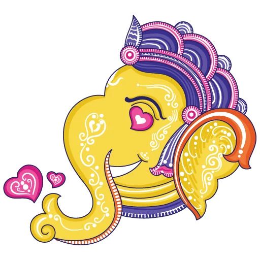 Sticker “Ganesha-4”