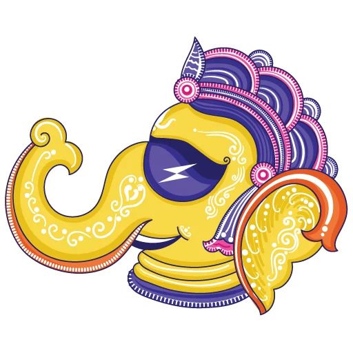 Sticker “Ganesha-8”