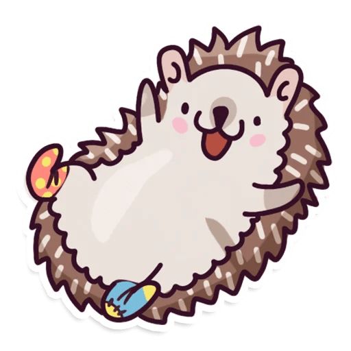 Sticker “Hedgehog-10”