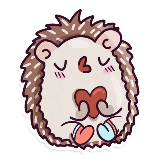 Sticker “Hedgehog-5”