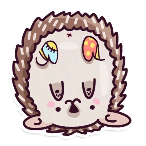 Sticker “Hedgehog-6”