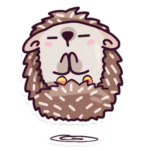 Sticker “Hedgehog-8”