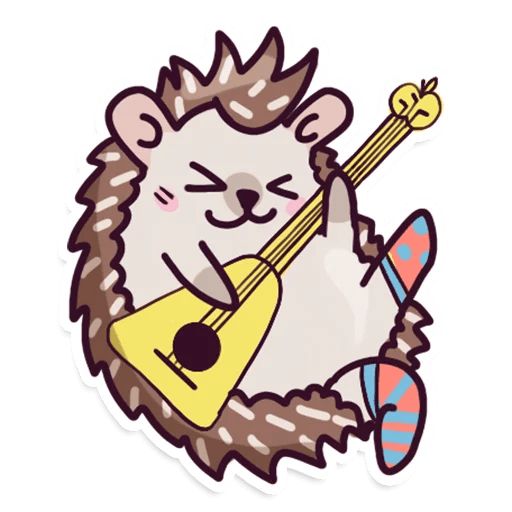 Sticker “Hedgehog-9”