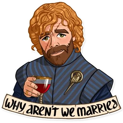 “Game of Thrones” stickers set for Telegram