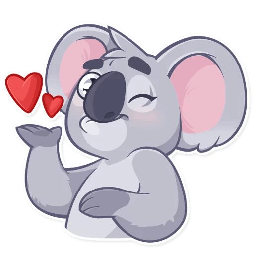 Sticker “Koala Chuck-11”