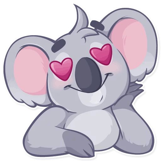 Sticker “Koala Chuck-2”