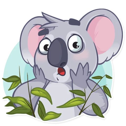 Sticker “Koala Chuck-5”
