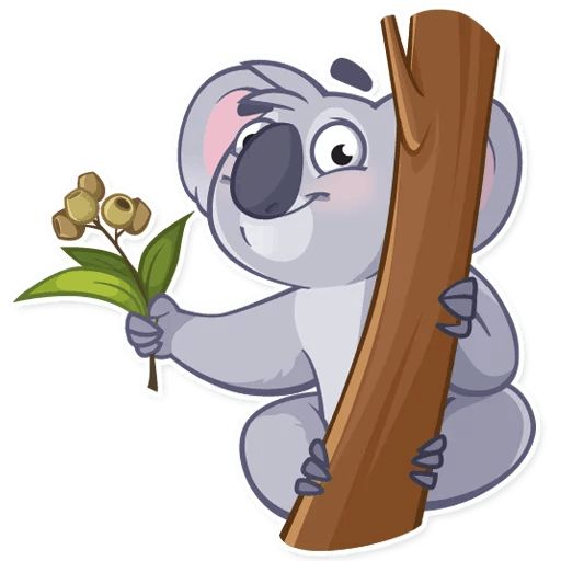 Sticker “Koala Chuck-7”