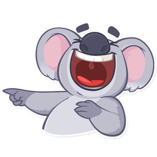 Sticker “Koala Chuck-8”
