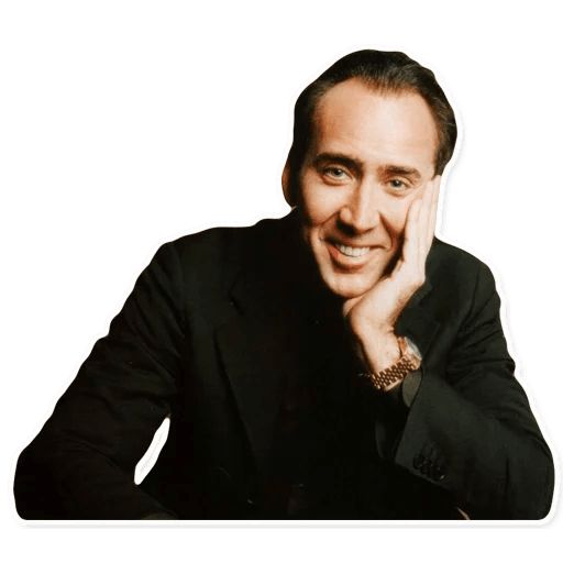 Sticker “Nicolas Cage-9”