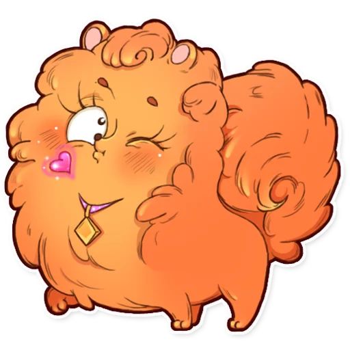 Sticker “Pomeranian Spitz-2”