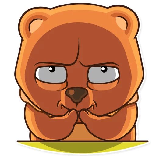 Sticker “Honey Bear-11”