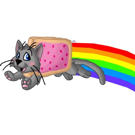Sticker “Nyan Cat-12”