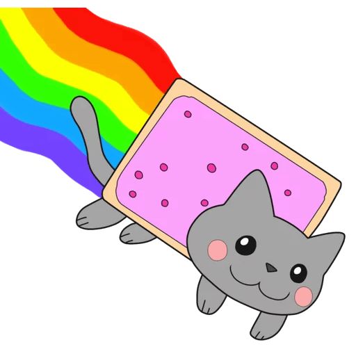 Sticker “Nyan Cat-5”