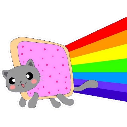 Sticker “Nyan Cat-7”