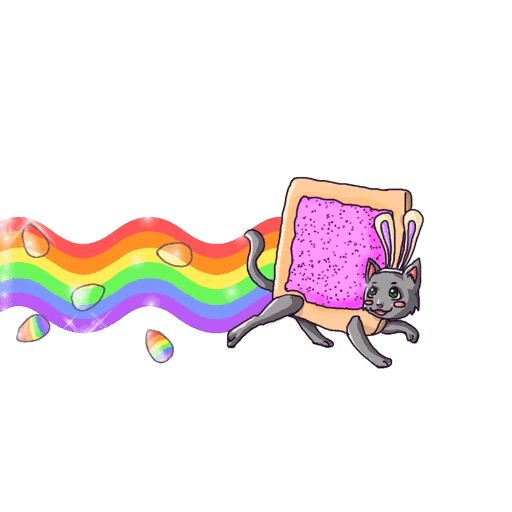 Sticker “Nyan Cat-8”