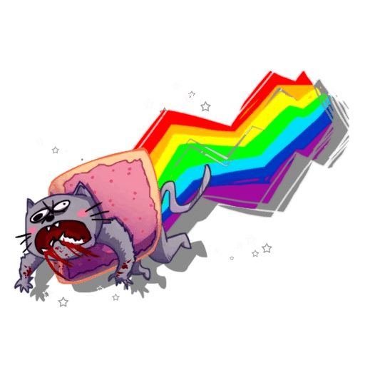 Sticker “Nyan Cat-9”