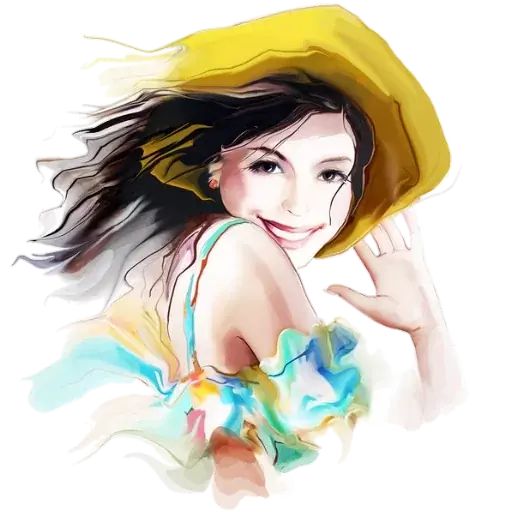 Sticker “Women art-1”