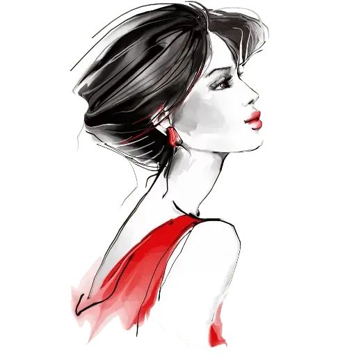 Sticker “Women art-10”