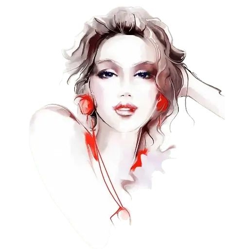 Sticker “Women art-4”