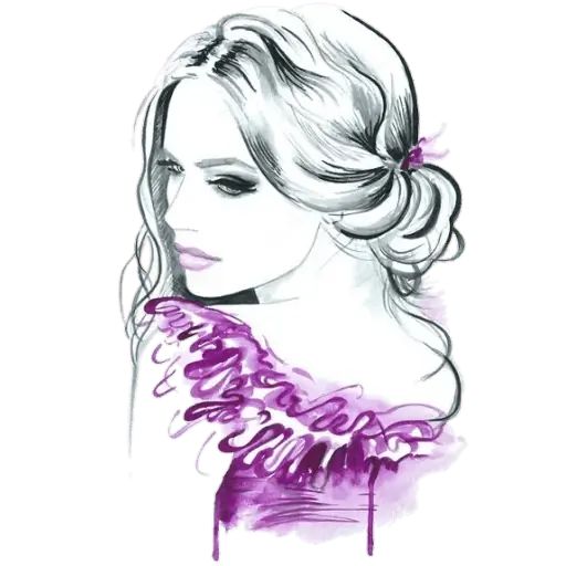 Sticker “Women art-5”