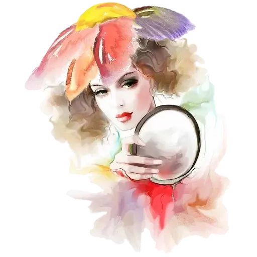 Sticker “Women art-8”