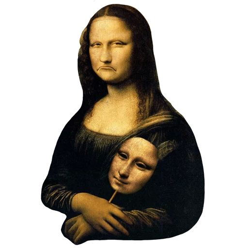 Sticker “Mona Lisa-11”