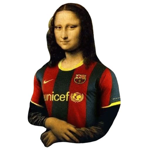 Sticker “Mona Lisa-5”