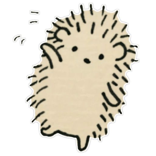 Sticker “Hedgehog Amulet-1”