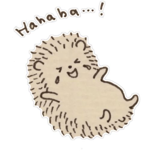 Sticker “Hedgehog Amulet-3”