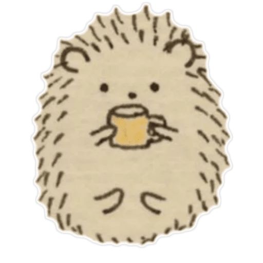 Sticker “Hedgehog Amulet-5”