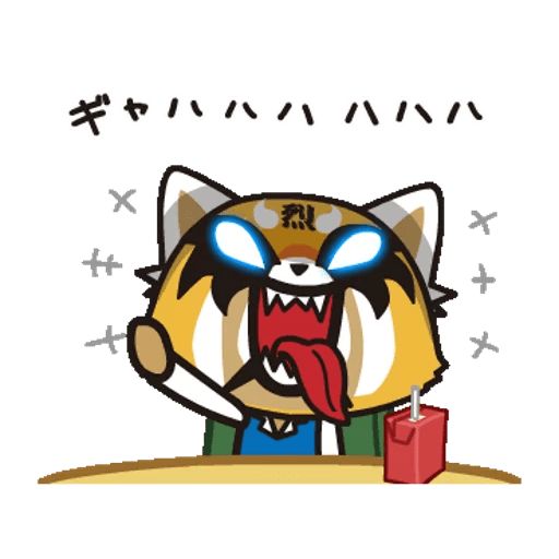 Sticker “Aggretsuko-11”