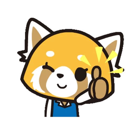 Sticker “Aggretsuko-2”