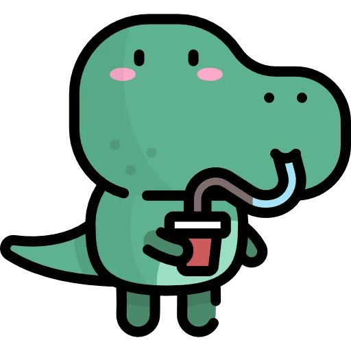 Sticker “Small Dino-9”